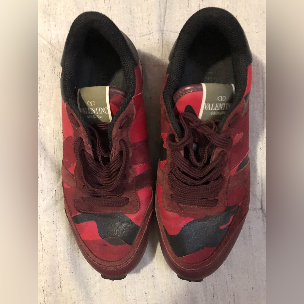 TODAY ONLY:Auth Valentino Garavani Rockrunner Camo Sneakers 38.5 or 8.5 US